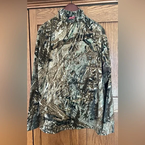 Mossy Oak APX Fusion Jacket in Green and Brown - Picture 2 of 4